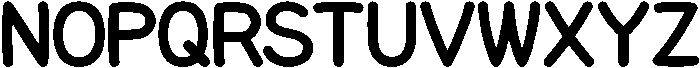 HUMalrang Extra Bold otf (700) Font UPPERCASE
