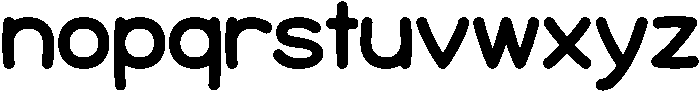 HUMalrang Extra Bold otf (700) Font LOWERCASE