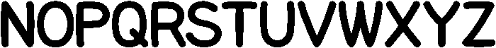 HUMalrangKR VF ttf (400) Font UPPERCASE