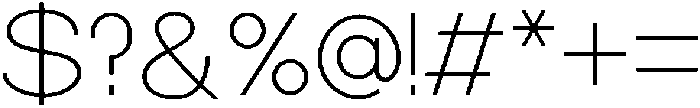HUMobydick Light otf (300) Font OTHER CHARS