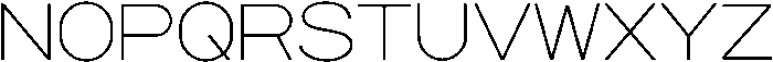 HUMobydick Light otf (300) Font UPPERCASE