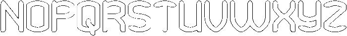 HUNDRED PERCENT-Hollow otf (400) Font UPPERCASE