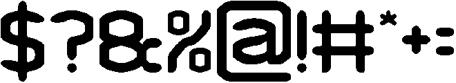 HUNDRED PERCENT otf (400) Font OTHER CHARS