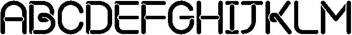 HUNoodles-Bold otf (700) Font UPPERCASE