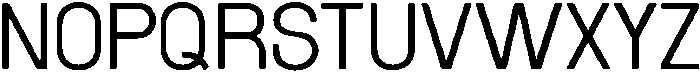 HURetroroundKR Light otf (300) Font UPPERCASE