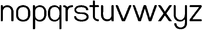 HURetroroundKR Light otf (300) Font LOWERCASE