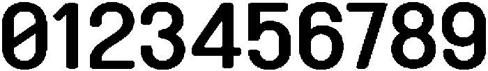 HURetroroundKR Semi Bold otf (600) Font OTHER CHARS