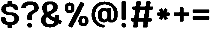 HURetroroundKR Semi Bold otf (600) Font OTHER CHARS