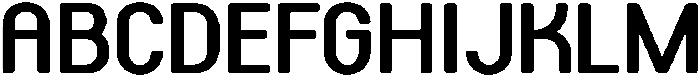 HURetroroundKR Semi Bold otf (600) Font UPPERCASE