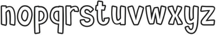 HUSTLEEMERALD-Regular otf (400) Font LOWERCASE