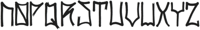 HUSTLIN Regular otf (400) Font UPPERCASE