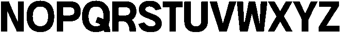 HUSansans Bold otf (700) Font UPPERCASE