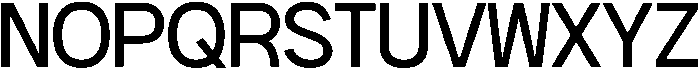 HUSansans Regular otf (400) Font UPPERCASE