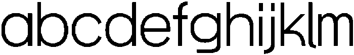HUSansansKR Light otf (300) Font LOWERCASE