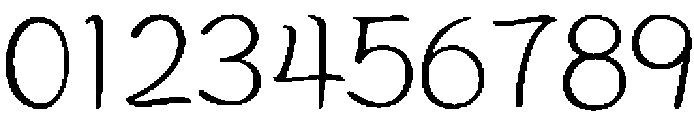HUSuryeo Light otf (300) Font OTHER CHARS