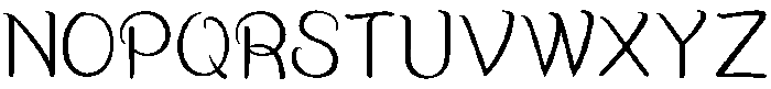 HUSuryeo Light otf (300) Font UPPERCASE