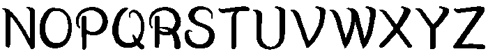 HUSuryeoKR Regular otf (400) Font UPPERCASE