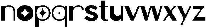 HUTagada Left otf (400) Font LOWERCASE