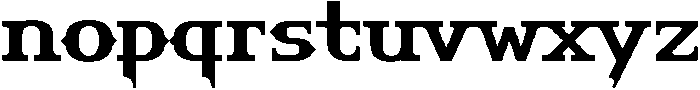 HUThegameKR Regular otf (400) Font LOWERCASE