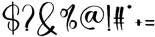Hubby Regular otf (400) Font OTHER CHARS