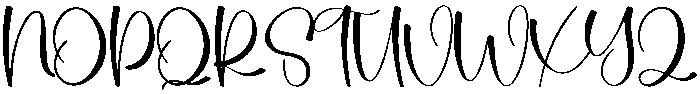 Hubby Regular otf (400) Font UPPERCASE