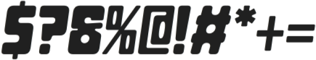 Huberica Rounded Oblique otf (400) Font OTHER CHARS