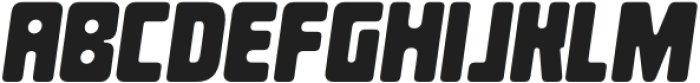 Huberica Rounded Oblique otf (400) Font