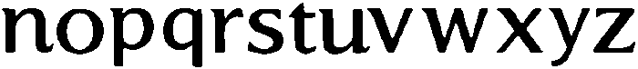Huca ttf (400) Font LOWERCASE