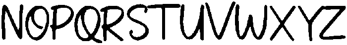 Hucamu ttf (400) Font UPPERCASE