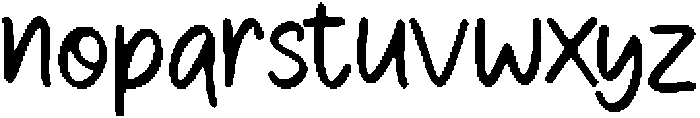 Hucamu ttf (400) Font LOWERCASE