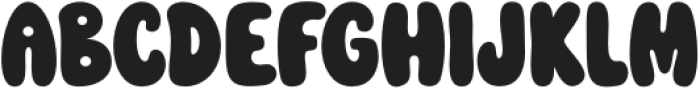 Huckle Regular otf (400) Font LOWERCASE