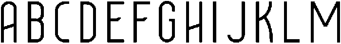 Huckleberries  otf (400) Font UPPERCASE