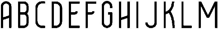 Huckleberries  otf (700) Font UPPERCASE