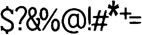 Hucoza ttf (400) Font OTHER CHARS