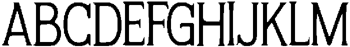 Hucoza ttf (400) Font UPPERCASE