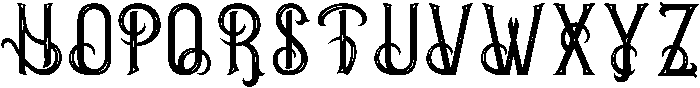 Hudson Regular otf (400) Font UPPERCASE