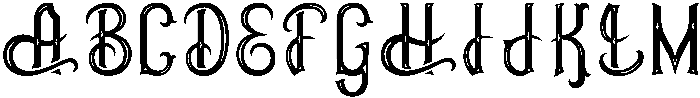 Hudson Regular otf (400) Font UPPERCASE