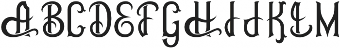 Hudson Style otf (400) Font LOWERCASE