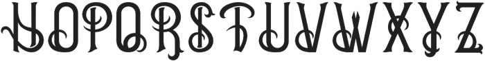 Hudson Style otf (400) Font LOWERCASE
