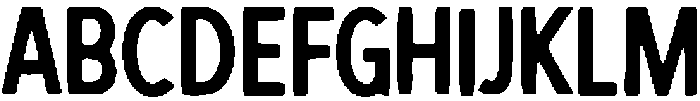 Hudu ttf (400) Font UPPERCASE