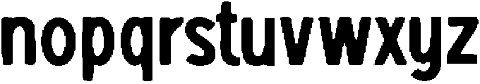 Hudu ttf (400) Font LOWERCASE