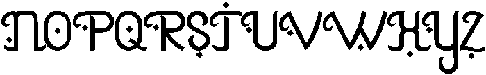 Hudzaifa otf (400) Font UPPERCASE