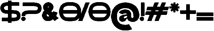 Huemor Bold otf (700) Font OTHER CHARS