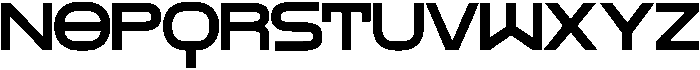 Huemor Bold otf (700) Font LOWERCASE