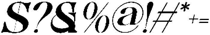 Huffleheim Italic otf (400) Font OTHER CHARS