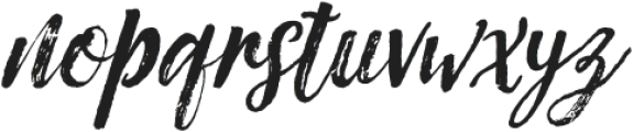 Hugbirds Regular otf (400) Font LOWERCASE