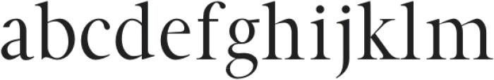 Hughe regular otf (400) Font LOWERCASE