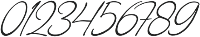 Hughorainy Italic otf (400) Font OTHER CHARS