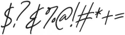 Hughson Alt Italic otf (400) Font OTHER CHARS