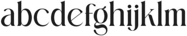 Hugilen Regular ttf (400) Font LOWERCASE